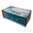 1 BOX = 100 blaue Nitrilhandschuhe (puderfrei) - Größe 7 (M)